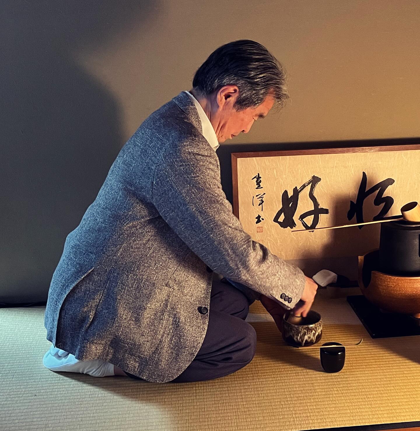 大久保寛司さんと紡ぐ、 静かな円(縁)のひととき】